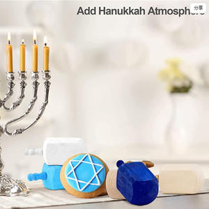 Juguete Educativo <span class=keywords><strong>de</strong></span> <span class=keywords><strong>Madera</strong></span> Maciza para Descompresión, Diseño Giratorio, Manualidades <span class=keywords><strong>de</strong></span> <span class=keywords><strong>Madera</strong></span> Hechas a Mano, Graduación, Halloween - Product Image 2