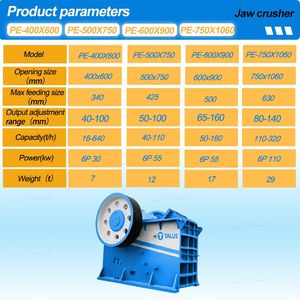 Calcaire Granit Riverstone Quartz Gravier Concasseur À Mâchoires PE 400x600 750x1060 Pierre Concasseurs À Mâchoires <span class=keywords><strong>Prix</strong></span> - Product Image 2