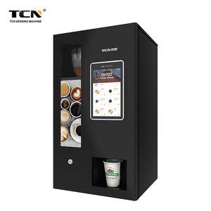 เครื่องจำหน่ายกาแฟและชาแบบตั้งโต๊ะขนาดเล็ก ระบบสัมผัสหน้าจอ พร้อมระบบชำระเงิน สำหรับขายแบบ OEM/ODM - Product Image 2