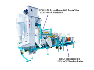 5xfz-25s + 10c Máy làm sạch hạt lúa gạo lúa mì hạt mè làm sạch và phân loại máy - Product Image 3
