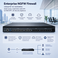 USG6615F-AC 02353WAU Kurumsal NGFW Güvenlik Duvarı, 8xGE Combo, 4xGE RJ45, 4xGE SFP, 6x10GE SFP+, AC Güvenlik Cihazı