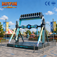 Manège Extrême de Voyage Spatial : Attraction Rotative Top Spin pour Parcs Commerciaux Extérieurs – Vente Directe Usine