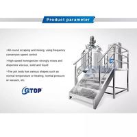 Machine de mélange Gtop pour poudres, peintures et savons liquides, idéale pour la fabrication de détergents