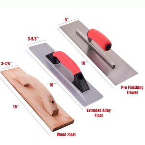 Set di 8 Utensili Manuali per Muratura, Paletta Lisciante, Paletta di Misurazione, Spatola per Stucco, Taglierina per Bordi - Product Image 4