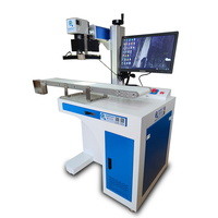 Machine de marquage laser à fibre de positionnement automatique CCD Visual de plaque de ligne d'assemblage de matériel et de produits métalliques