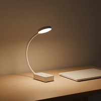 Lampe de chevet/étude portable à LED moderne, chargement rapide USB-C, contrôle tactile, gradation progressive, veilleuse murale facile à installer