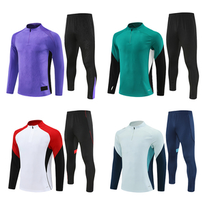 High Quality <strong>Kids</strong> Tracksuits Set Football Sweatshirt Soccer Tracksuit for Boys and Girls Customized Sportswear with High Quality - Product Image 5