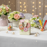 Boîte à cadeaux en gros sur le thème de la Saint-Valentin, boîte à poignée en papier portable pour pâtisseries, biscuits et bonbons