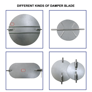 Lưỡi Giảm Chấn Điều Chỉnh Âm Lượng Cho Ống Dẫn Với Thanh Nhôm - Product Image 4