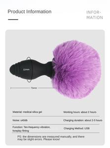 Telecomando senza fili Anal Plug Sex Toys volpe coda di sesso morbido Plug erotico ano giocattoli per adulti coda flirt SM Cosplay - Product Image 6