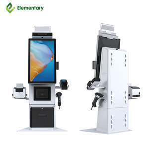 27 inch tự phục vụ POS kiosk với máy in máy quét màn hình cảm ứng thanh toán thiết bị đầu cuối SDK chức năng cho thanh toán kiosk hoạt động - Product Image 5