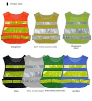 Gilet de sécurité réfléchissant OEM ODM, logo personnalisé, gilet de travail haute visibilité, gilet d'avertissement haute visibilité pour usage industriel