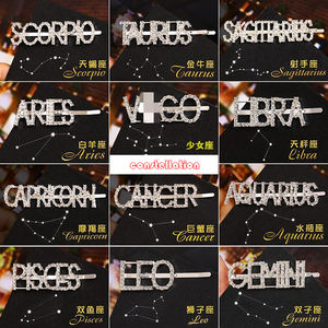 LRTOU Vente en gros d'accessoires de cheveux de mode personnalisés Épingle à cheveux en métal pour filles Épingle à cheveux avec lettre en cristal et strass - Product Image 6