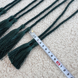 Grossiste en pompons à double tête en polyester, pompons suspendus, longs pompons, cordon de ceinture, boîte cadeau, cordon décoratif - Product Image 5