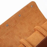 Boîte de rangement pour montres en cuir vintage portable rectangulaire à 1/2/3 emplacements, boîte de rangement pour montres de luxe, organisateurs d'emballage