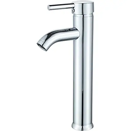 Amazon Hot Selling Stainless Steel Single Handle Taps One Hole Mixer Sinks Face Wash Basin Faucet Bathroom Taps