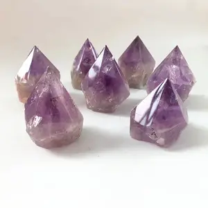 Wholesale High Quality Nature Crystal Rough Amethyst Points Stones And Crystals For Decoration
