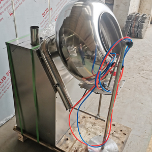 Commerical Professional Automatic Tablet Peanut Chocolate Almond Nut Coating Pan Machine Equipment para la venta - Product Image 5