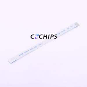 JS05A-11P-100-4-8 FFC <b>Cable</b> (Flexible Flat <b>Cable</b>) P=0.5mm Connector 11P 0.5mm 0.3mm Non-Inverting - Product Image 1