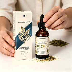 Ahualyn OEM <span class=keywords><strong>Teinture</strong></span> de molène liquide en flacon – Gouttes végétales naturelles anti-inflammatoires pour stimuler le système immunitaire - Product Image 4