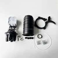 12 24 48 Core Mechanical Fiber Optic Splice Closure Waterproof Dome Optical Fiber Joint Box