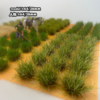 Mini-terrain miniature de 10 mm pour diorama, modélisme ferroviaire et micro-scènes