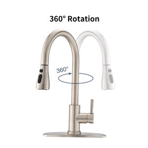 Grifo de Cocina Aquacubic de 3 Funciones, Monomando, Montado en Cubierta, Gran Venta - Product Image 5