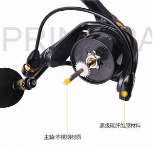 Carrete de Pesca Giratorio Guangwei Jinlang 9000 de Carbono Ligero para Pesca con Señuelos en Roca, Mar y Barco, Mano Derecha - Product Image 4