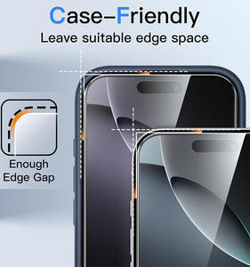 Pellicola Protettiva in Vetro Temperato Anti-Spia 9H Durezza 2.5D per 16/15/<span class=keywords><strong>12</strong></span> <span class=keywords><strong>Pro</strong></span> Max - <span class=keywords><strong>Protezione</strong></span> Privacy Infrangibile - Product Image 5