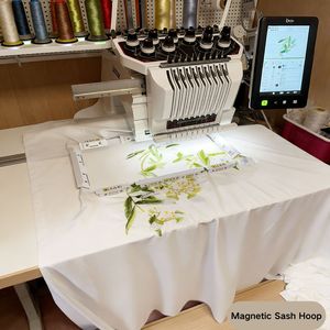 กรอบปักแม่เหล็ก PRMS360 ขนาด 200x360 มม. (7.87x14 นิ้ว) สำหรับเครื่องปัก Brother W PR680W แบบ 6 เข็ม - Product Image 3