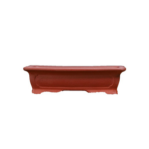 <span class=keywords><strong>Pot</strong></span> à fleurs en argile violette de haute qualité - Petit bac rectangulaire classique avec ventilation pour jardin, bonsaï et terreau - Product Image 5