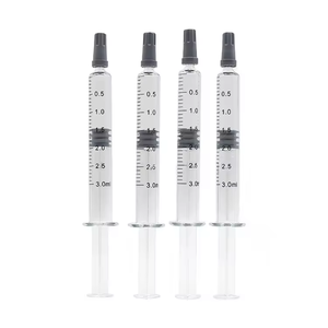 <b>Portable</b> 1ml Glass Luer <b>Lock</b> Applicator Syringe for Cosmetic Liquid Dispensing, Travel and Beauty Salon Use - Product Image 4