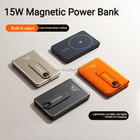 Batería Externa Magnética Inalámbrica Ultrafina de 10000mAh, 15W/20W, Tipo-C, con Logotipo Personalizado, Gran Venta
