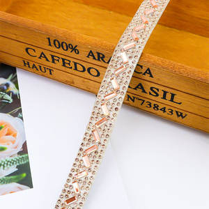 Đầy màu sắc pha lê <span class=keywords><strong>Rhinestone</strong></span> đính cườm Gown chuỗi đính tua hạt chuỗi phụ kiện - Product Image 2