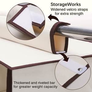 Simple Houseware 6 <b>Shelves</b> Mesh Hanging Closet Organizer Bedroom Furniture Wardrobe Home Furniture Modern <b>Plastic</b> - Product Image 4