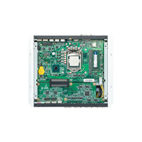 Komputer Mini PC Industri Qiyang Buatan China Dengan Slot PCIE/PCI Core I3 I5 I7 Linux Mini PC 4*Lan/8*RS232/Rs485COM/8*USB