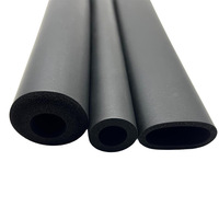 Tuyau en mousse NBR noir sur mesure à grand diamètre, en caoutchouc-plastique, insonorisant, isolant thermique, éponge épaissie, résistant aux températures de service