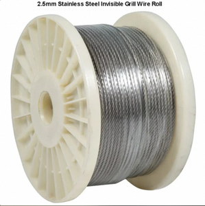 Rollo de Alambre Invisible para Parrilla de Acero Inoxidable de 3.5mm - Product Image 2