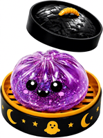 Jouet Squishy Fantôme en Caoutchouc Halloween, Jouet Anti-Stress Transfrontalier en Stock, Réducteur de Force de Préhension