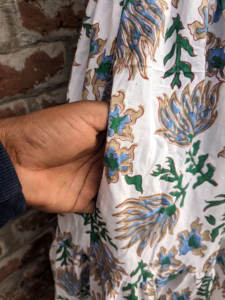 Vestido Maxi de Algodón Dulce Ecológico con Estampado a Mano Indio, Sin Mangas, Floral, Estilo Bohemio, Cuello en V con Borlas para Mujer - Product Image 6