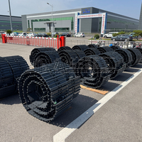 Pièces de train de roulement de haute qualité pour excavatrices CAT 312 et CAT 311 : Chaîne de chenilles et semelle de chenille pour engins de construction