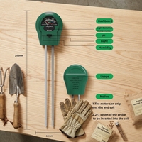 Landbouwbodemtestinstrumenten, bodemmeter, bodemtester voor landbouwgewassen, fruitbomen en planten.