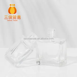 10MLクリアミニ香水ガラスボトル空の化粧品ボトルサンプルテストチューブ薄いガラスバイアル