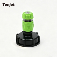 Adaptateur durable pour réservoir IBC S60x6 vers connecteur fileté femelle 3/4 pouce pour sortie de réservoir d'eau industriel robuste