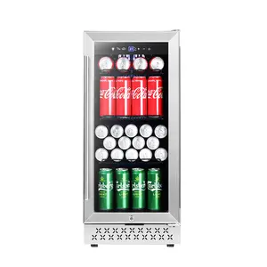 Bebidas refrigerador Fabricantes Autoportante Bebidas Refrigerador 87L Refrigerador De Cerveja Zona Única Refrigerador De Cerveja Compressor Refrigerador De Cerveja