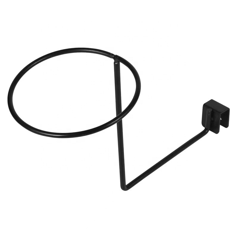 Горячая Распродажа черный железный настенный витринный крючок для парика шляпы Мотоциклетный Шлем Витрины