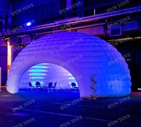 Dôme de bar à bulles gonflable en PVC transparent avec taille personnalisable pour la décoration de Noël et la publicité