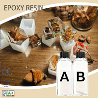 Kit de résine époxy liquide transparente AB en gros pour la construction, les tables en résine, les plans de travail en bois, les pendentifs faits main et les créations DIY en vrac