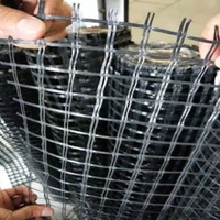 Géogrille en fibre de verre à haute résistance à la traction pour le renforcement des chaussées en asphalte et des surfaces routières