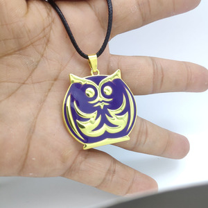 Nueva joyería de moda japonesa <span class=keywords><strong>Lycoris</strong></span> Recoil Anime collar creativo Animal búho aleación colgante collar para hombres y mujeres - Product Image 6
